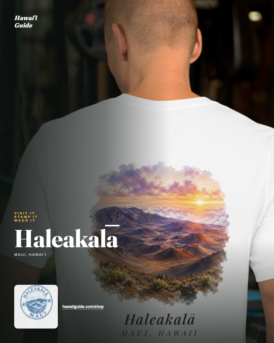 Haleakalā Maui landmark T-shirt
