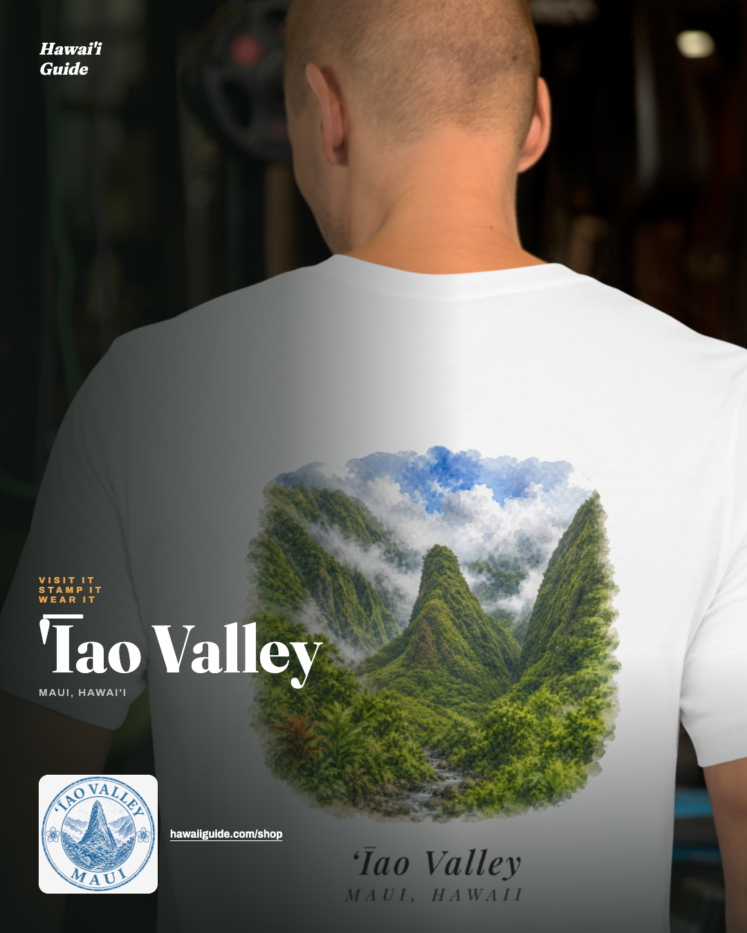 ʻĪao Valley Maui landmark T-shirt