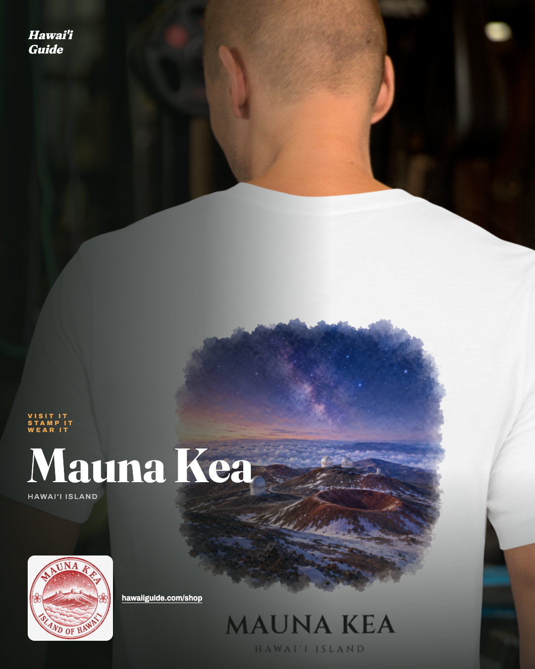 Mauna Kea Big Island landmark T-shirt
